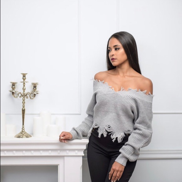 Distressed Knit Sweaters ”NEW” - Picture 2 of 4